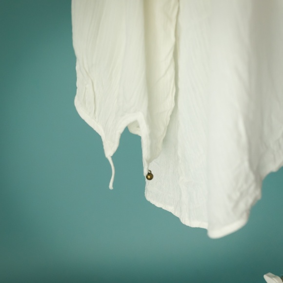 Daniel Rainn 2X Ivory Embroidered Top Blouse - Picture 5 of 6